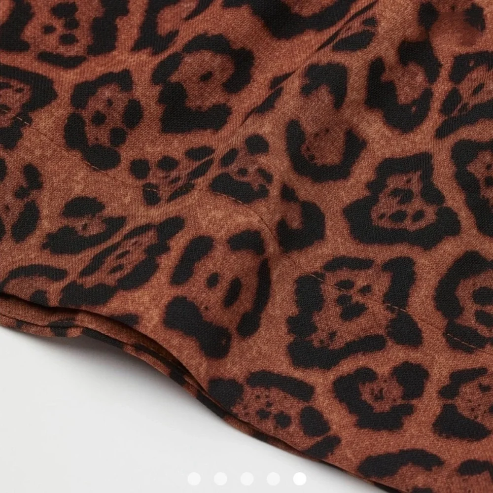 H & M Leopard Print A-Line Dress - *NEW* - Picture 3 of 6